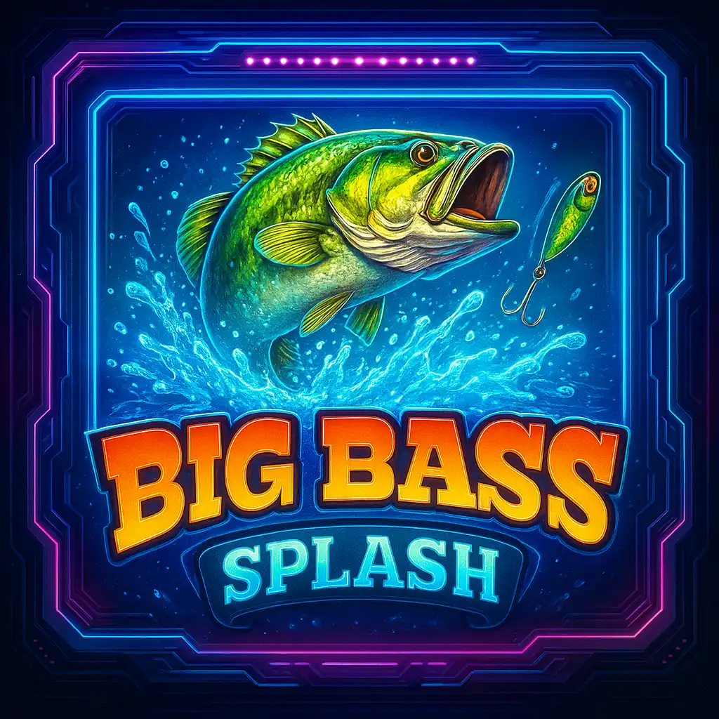 Big Bass Splash slot game cover art