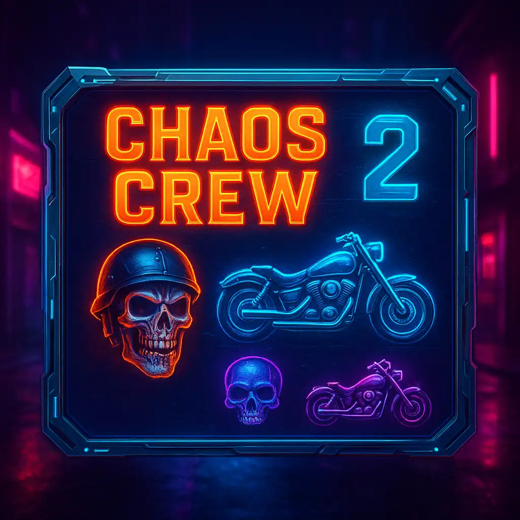 Chaos Crew 2 slot game cover art